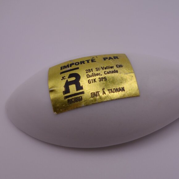 La Gaspesie Quebec Gaspe Que Ceramic Spoon Imported by JC Ricard Made in Taiwan - Picture 10 of 12